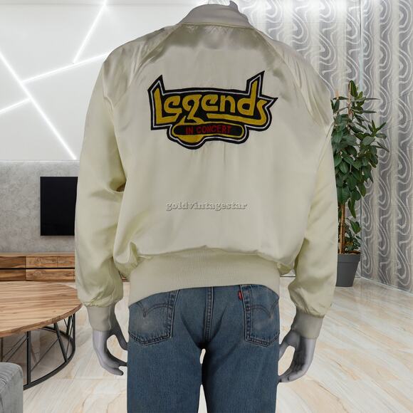 Vintage Legends In Concert Las Vegas Jacket M Embroidered - Picture 10 of 12